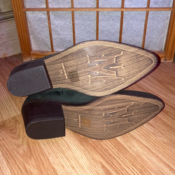 NWT Mala Vita by MTNG Serraje Verde Leather Embroidered Boots sz 39 8.5 - Picture 6 of 8